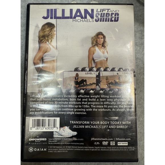 Jillian Michaels Lift & Shred - Picture 3 of 10